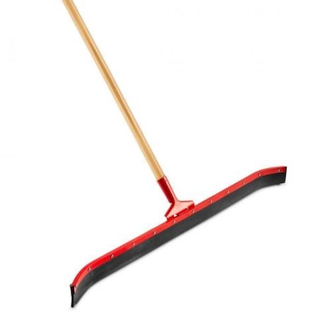 Libman Libman Commercial Standard Duty Curved Floor Squeegee, Hard Rubber, 36 - 954, PK6 954**